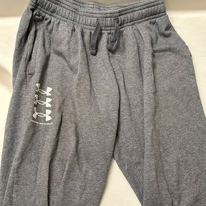 Under armour sweatpants, grey